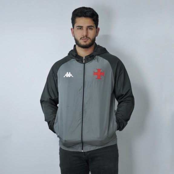 Jaqueta Vasco da Gama Corta Vento Kappa Atletas 2025 - Masculino