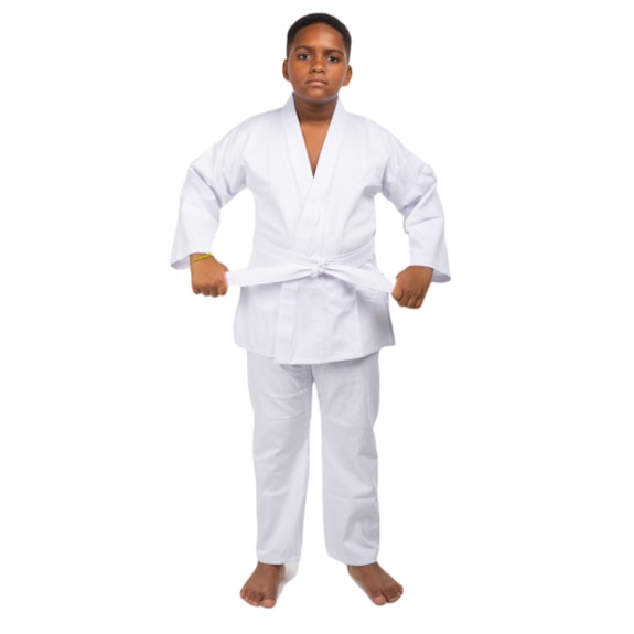 Kimono Haganah Judô / Karatê Branco - Infantil