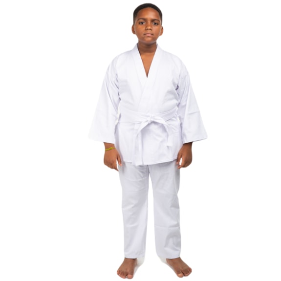 Kimono Haganah Judô / Karatê Branco - Infantil