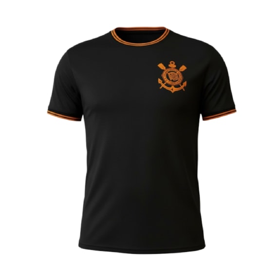 Kit 2 Camisas Corinthians Símbolo Casual Estampada - Masculino