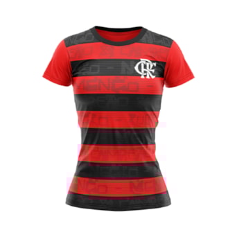 Kit 2 Camisas Flamengo Baby Look Shout + Lumina - Feminino
