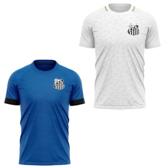 Kit 2 Camisas Santos Armadilha + Manto - Masculino