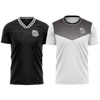 Kit 2 Camisas Santos Immersive + Ponto - Masculino