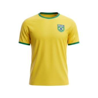Kit 3 Camisas Brasil Torcedor Símbolo - Masculino