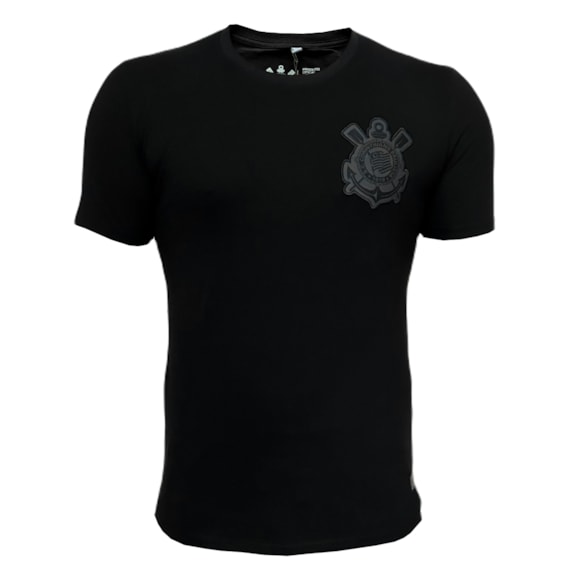 Kit 3 Camisas Corinthians Algodão Bordado - Masculino
