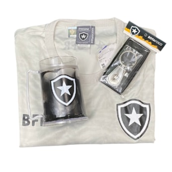 Kit Botafogo Camisa Ser + Caneca + Chaveiro - Masculino