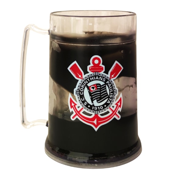 Kit Corinthians Oficial - Caneca 300ml + Chaveiro