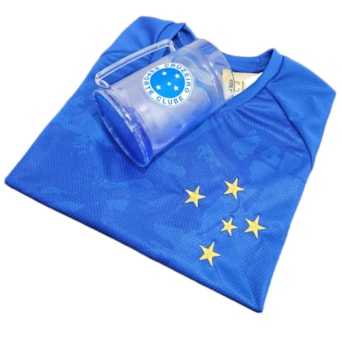 Kit Cruzeiro Camisa Classic Gold + Caneca - Masculino