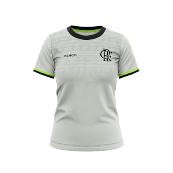 Kit Flamengo Camisa Baby Look Lumina + Chaveiro - Feminino