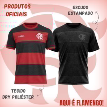 Kit Flamengo Camisa Confirm + Emoção - Masculino