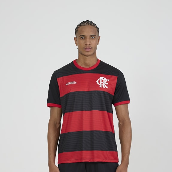 Kit Flamengo Camisa Emoção + Caneca + Chaveiro Brasão - Masculino