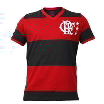 Kit Flamengo Camisa Retrô Libertadores + Caneca + Chaveiro Brasão - Masculino