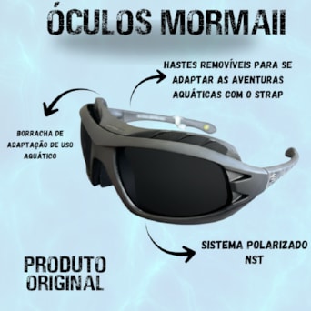 Kit Óculos De Sol Mormaii Floater Aquático Preto Original