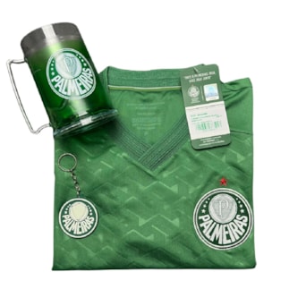 Kit Palmeiras Camisa Score II + Caneca + Chaveiro Borracha - Masculino