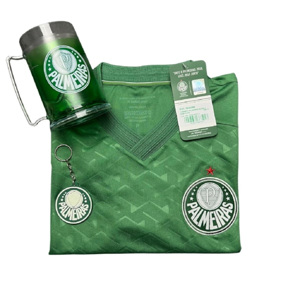 Kit Palmeiras Camisa Score II + Caneca + Chaveiro Borracha - Masculino