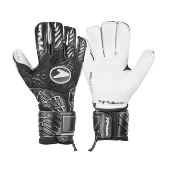 Luva Goleiro Poker Champion 8 Extended Profissional - Adulto