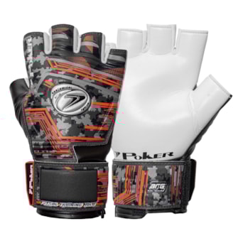 Luva Goleiro Poker Futsal Hold Adulto Oficial