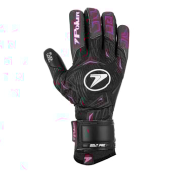 Luva Goleiro Poker Profissional Bolt - Adulto