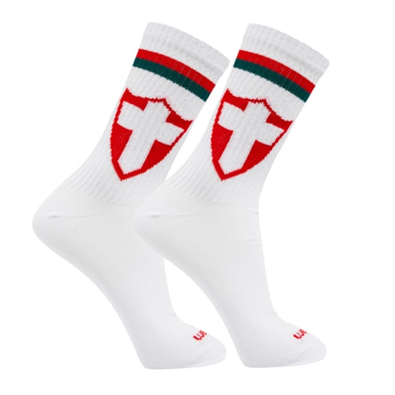 Meia Esportiva Palmeiras Rikam Cano Médio Símbolos - Masculino