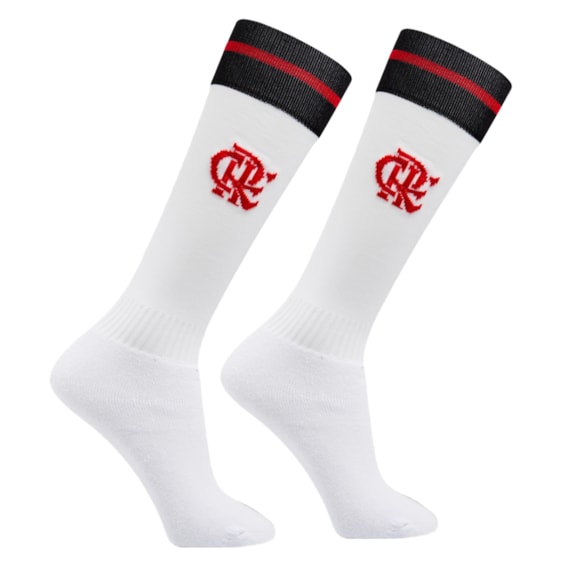 Meião Esportivo Flamengo Rikam Rubro Negro Símbolo - Infantil/Juvenil