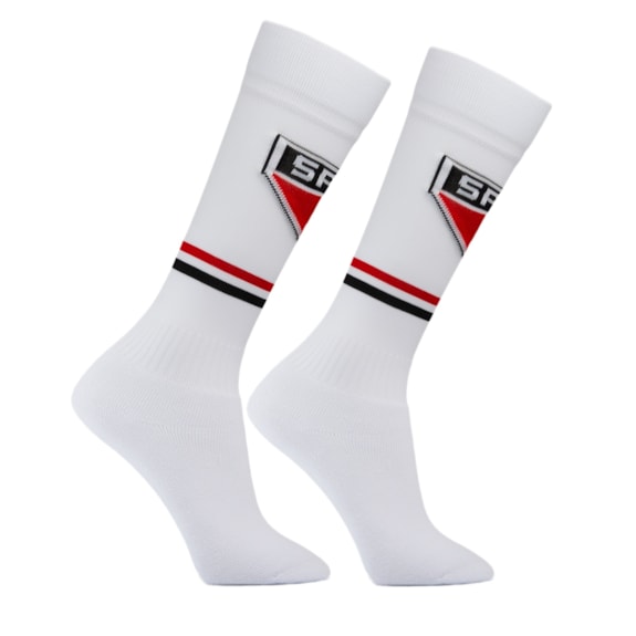 Meião Esportivo São Paulo Rikam Símbolo - Infantil/Juvenil