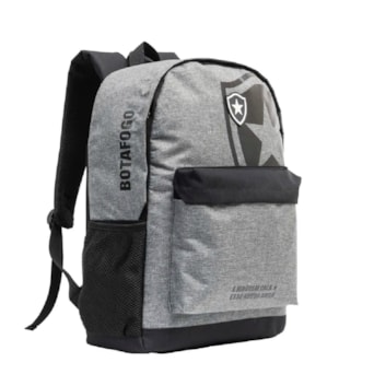 Mochila Botafogo Escolar Esportiva Xeryus Cinza Oficial