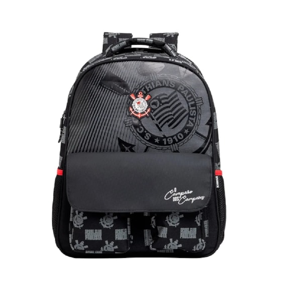Mochila Corinthians Escolar Esportiva Xeryus Bolsos Oficial