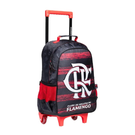 Mochila Escolar Com Rodas Flamengo Escolar Esportiva Xeryus Oficial