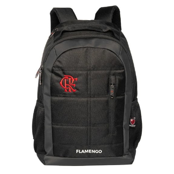 Mochila Flamengo Escolar Esportiva Xeryus CRF Vermelho Oficial