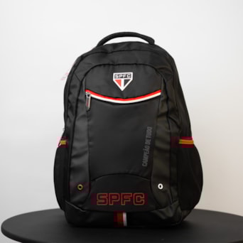 Mochila São Paulo Escolar Esportiva Xeryus Tricolor Oficial