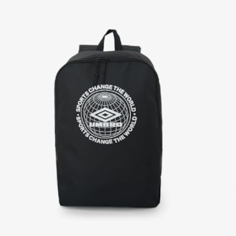 Mochila Umbro Change The Wolrd Preto Original