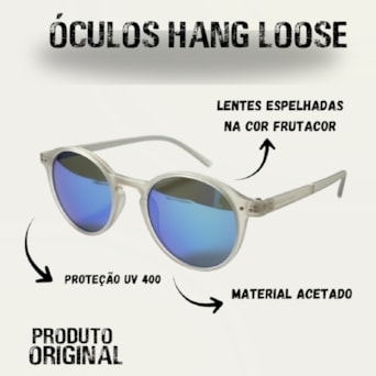 Óculos De Sol Hang Loose Espelhado Fruta Cor Original