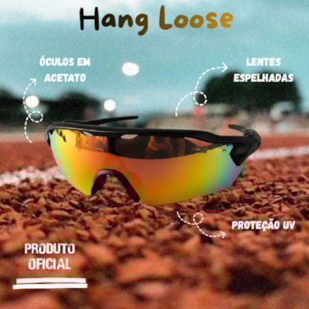 Óculos De Sol Hang Loose Sport Corrida Oficial