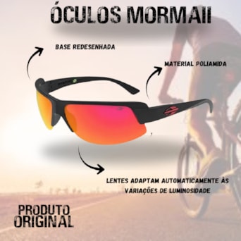 Óculos De Sol Mormaii Gamboa Air 4 Esportivo Original