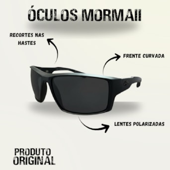 Óculos De Sol Mormaii Joaca 4 Polarizado Preto Original