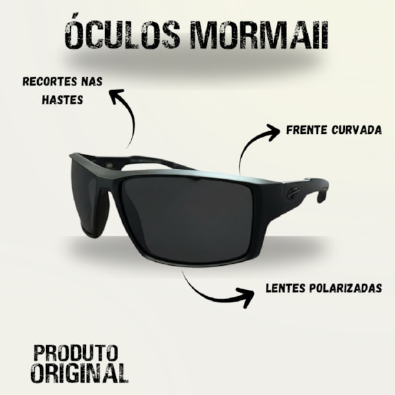 Óculos De Sol Mormaii Joaca 4 Polarizado Preto Original