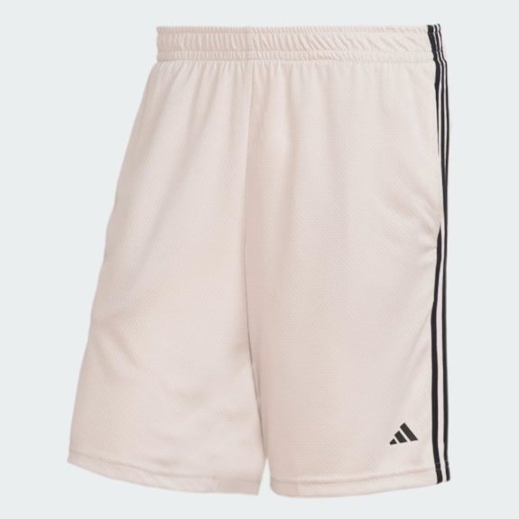 Shorts Adidas Listras Bege - Masculino