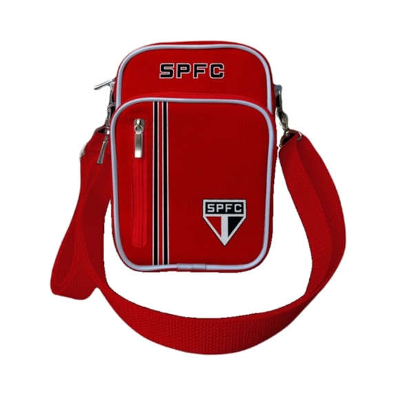 Shoulder Bag São Paulo F.C. Vermelha - Oficial