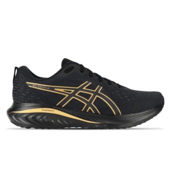 Tênis Asics Gel Excite 10 Preto e Dourado - Masculino
