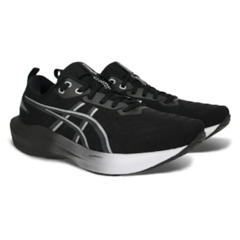 Tênis Asics Gel Shogun 8 Preto e Branco - Masculino