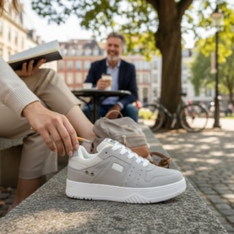 Tênis Chilli Beans Sneakers  2588604 Bege - Masculino