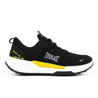 Tênis Everlast Solo Preto e Amarelo - Masculino