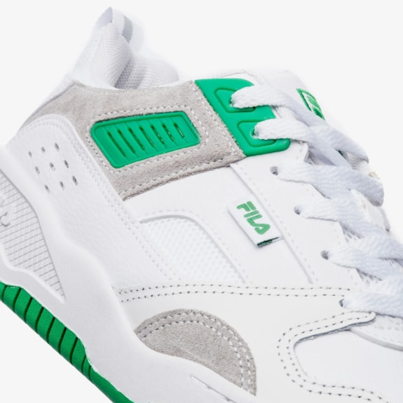 Tênis Fila Corda Branco E Verde - Masculino