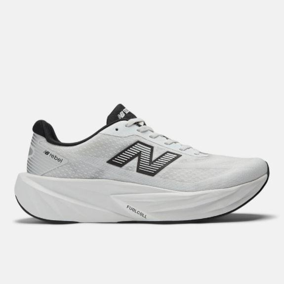 Tênis New Balance Fuelcell Rebel V5 Branco - Masculino
