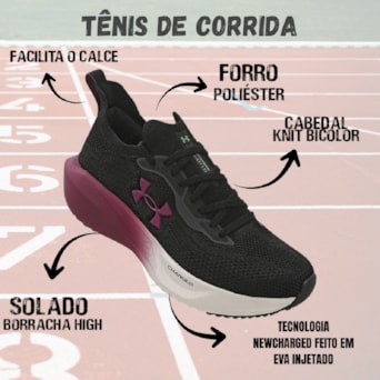 Tênis Under Armour Charged Slight 3 - Feminino